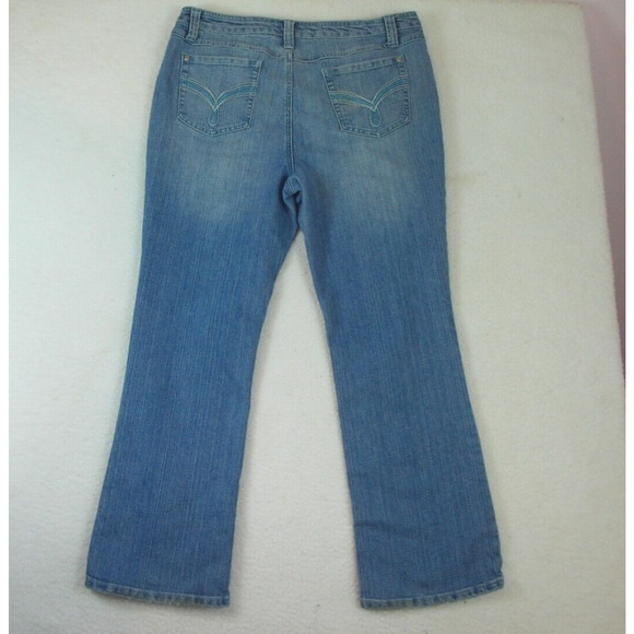 Duck Head Size Women’s 20W Bootcut Jeans Blue Stretch Denim - Picture 3 of 7